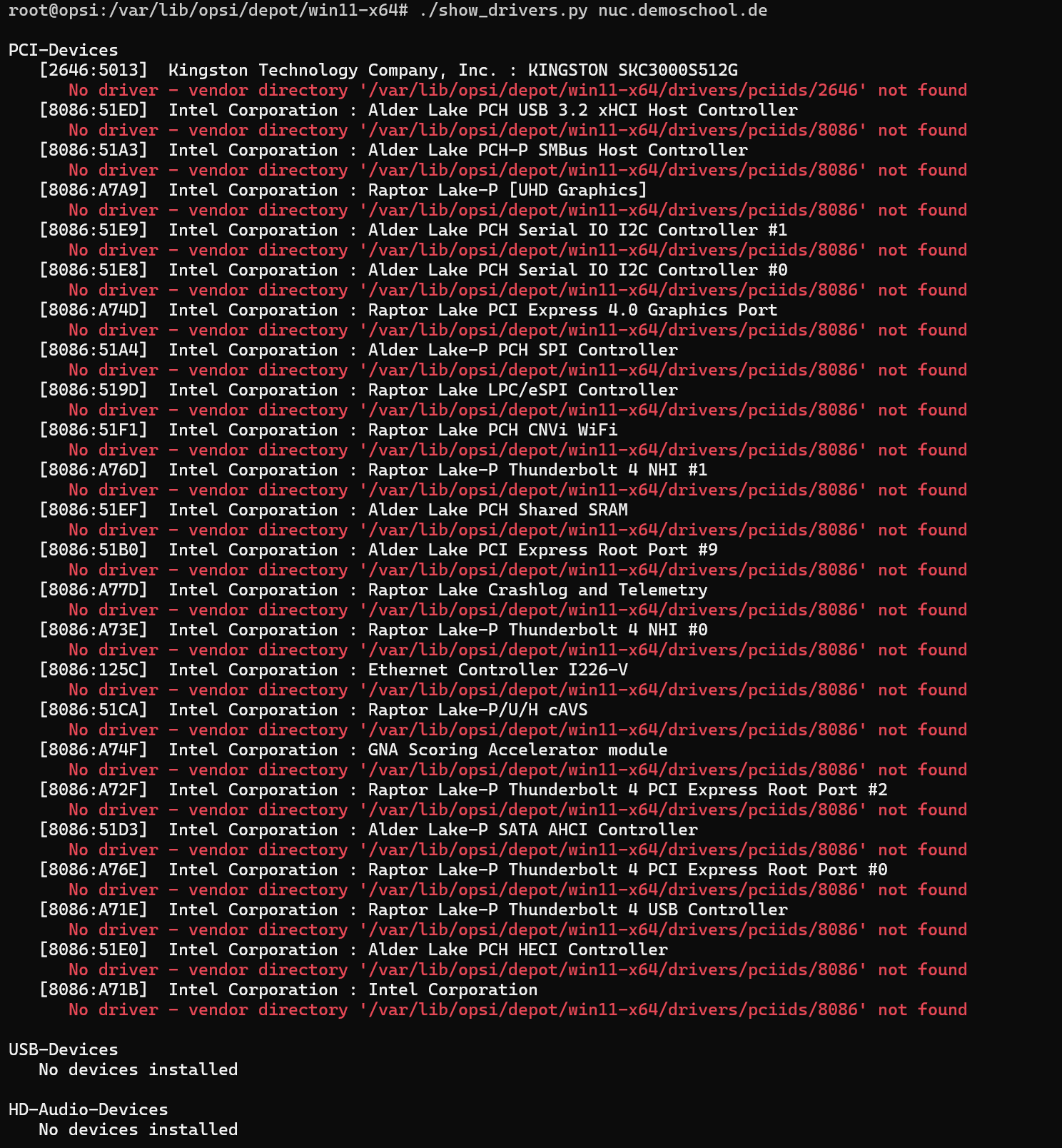 show drivers output.png